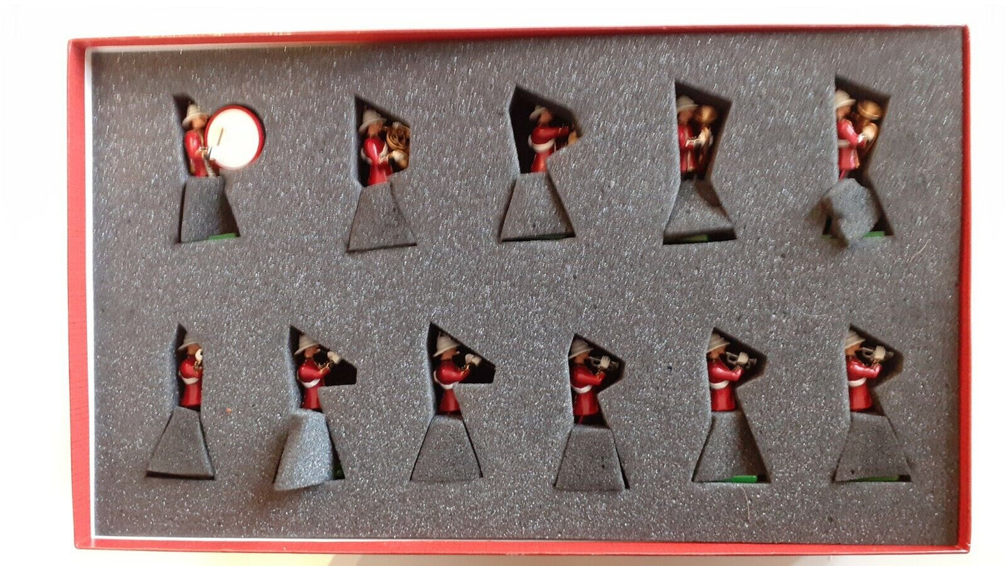 Britains royal marines light infantry band 2002 40293 large set boxed