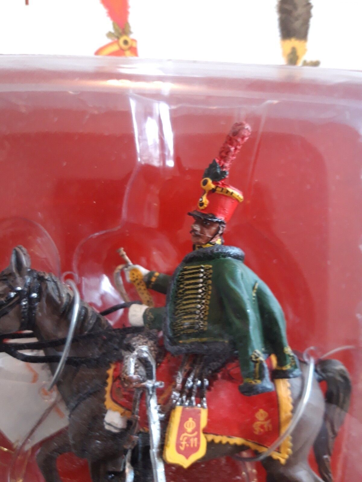 Del prado napoleonic war waterloo 1:32 cavalry austrian hussars 7 19