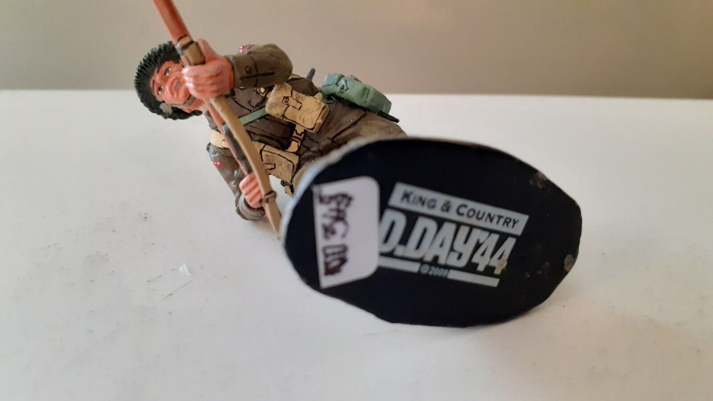 King and country ww2 d-day charging british canadian 2009 no box dd345 w12