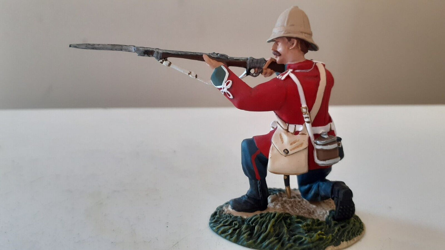 Britains 20018 Zulu wars british 24th foot 1:32 metal boxed b7