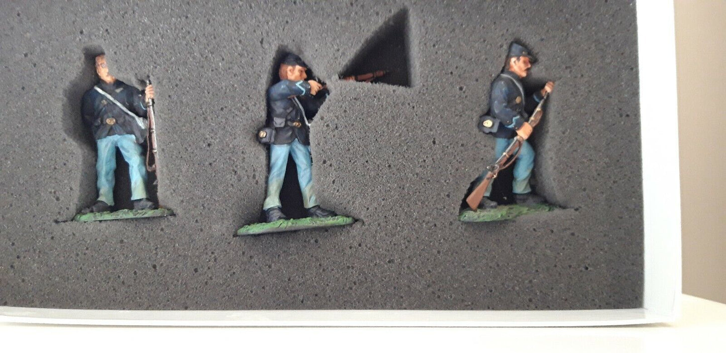 Britains 17295 acw union infantry Pennsylvania hold at all costs boxed