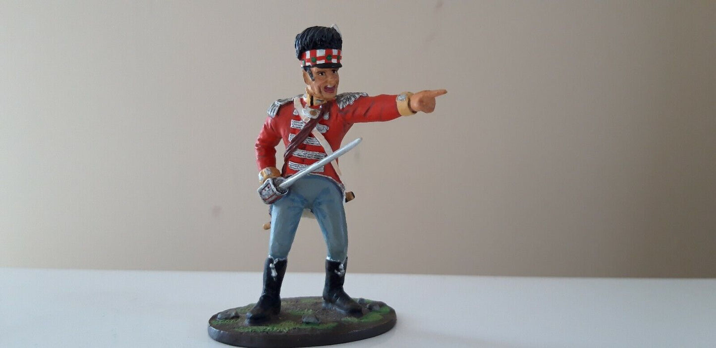 Britains Napoleonic Waterloo British infantry 92nd Highlanders 17364