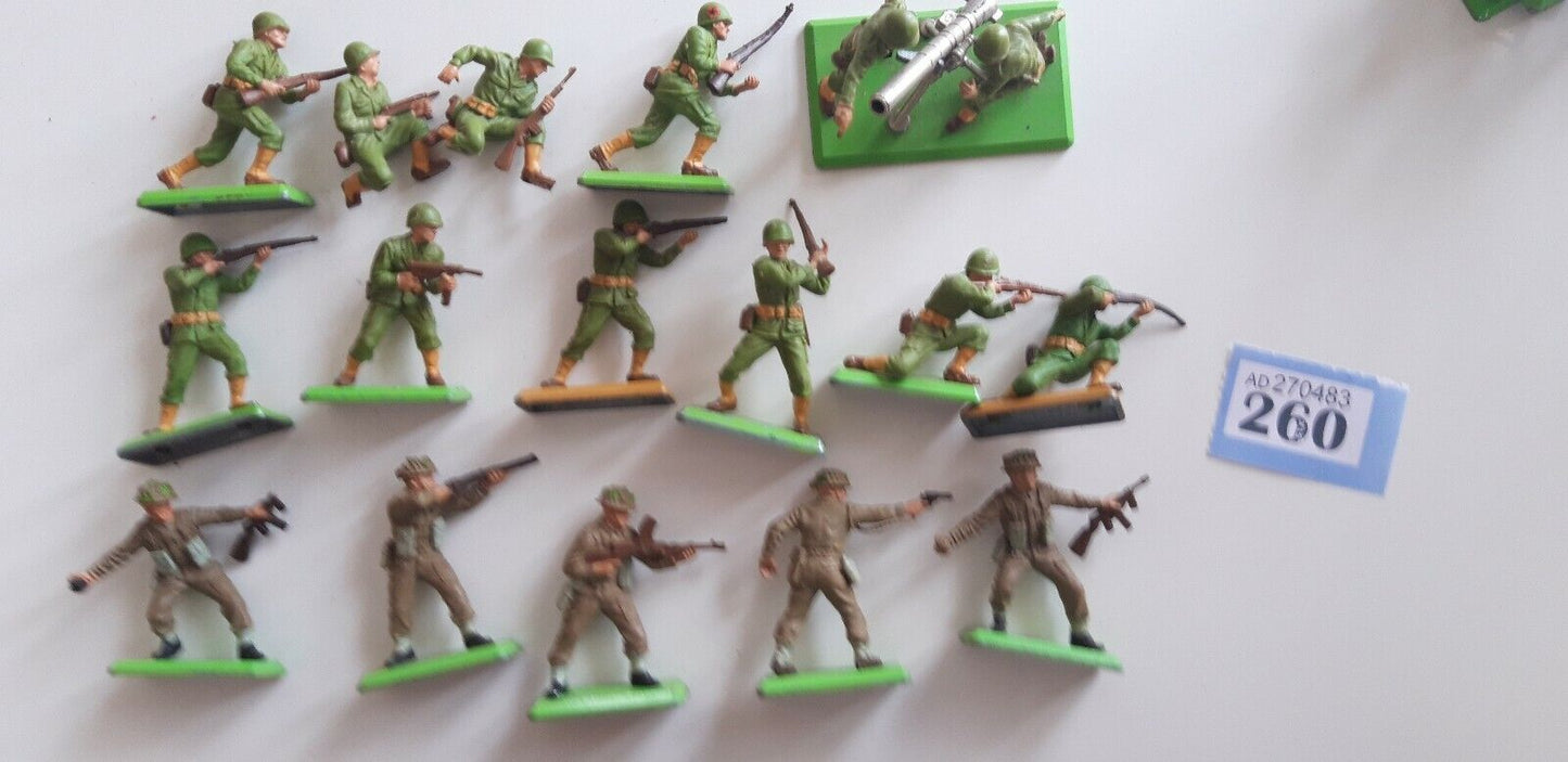 Britains deetail ww2 usmc British infantry 1970s 1:32 b2