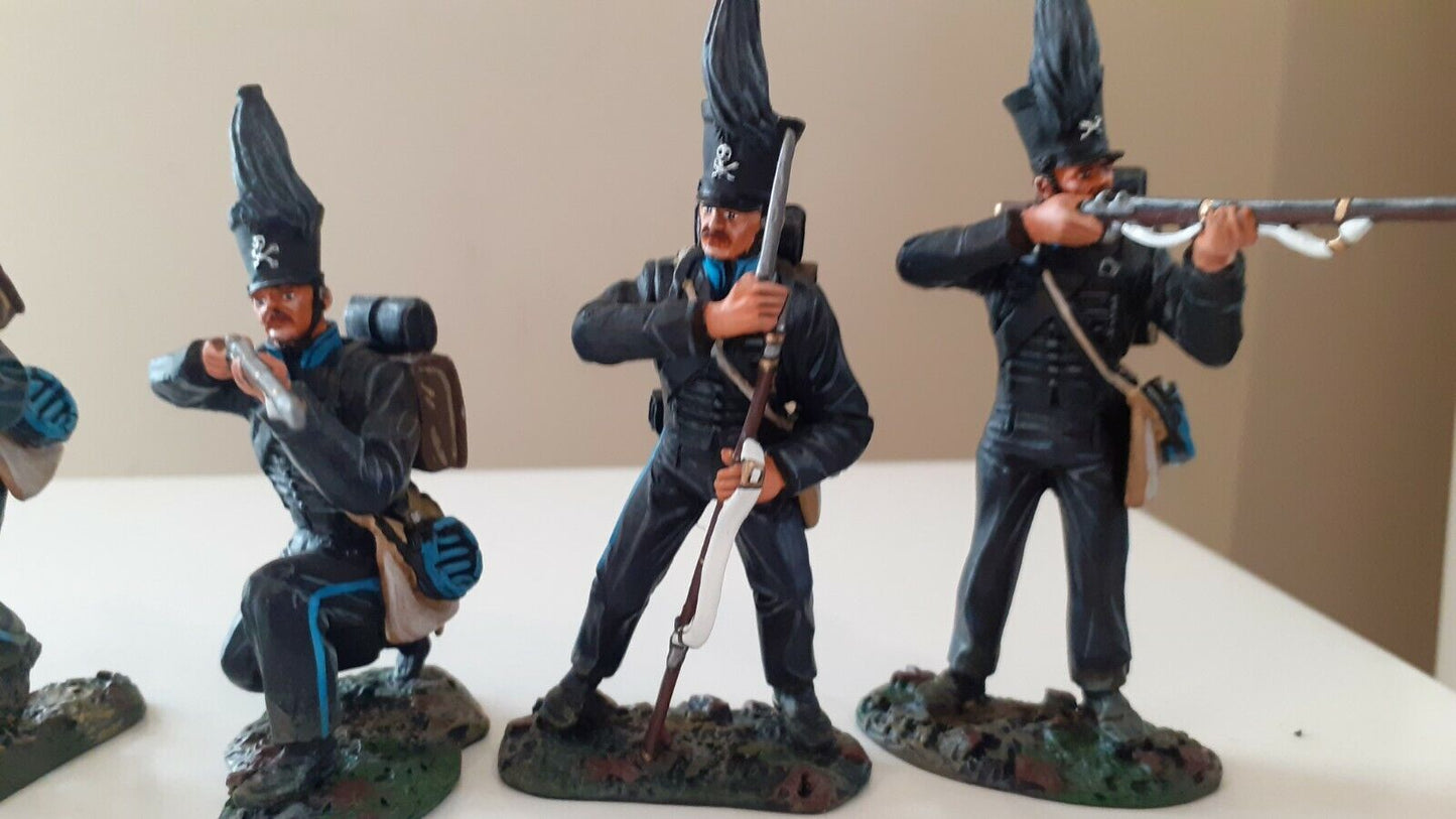 Patriot models Waterloo Napoleonic Brunswick leib box 1:30 6 figs