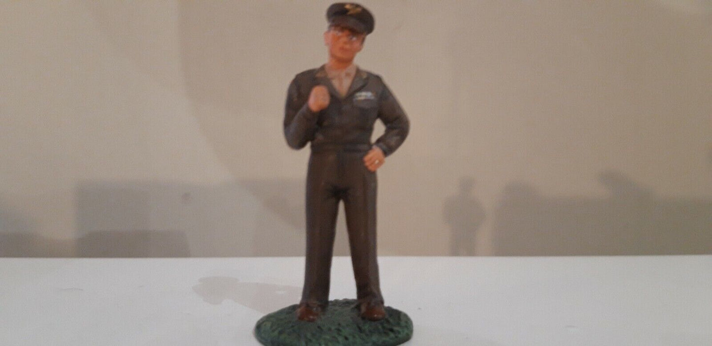 Britains ww2 ww1 00284 general Dwight Eisenhower metal 1:32 d-day