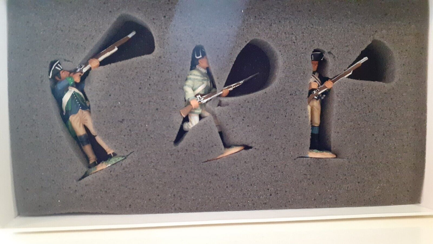 Britains 17280 continental infantry awi american revolution 1:32 boxed