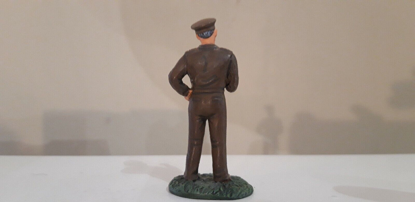 Britains ww2 ww1 00284 general Dwight Eisenhower metal 1:32 d-day