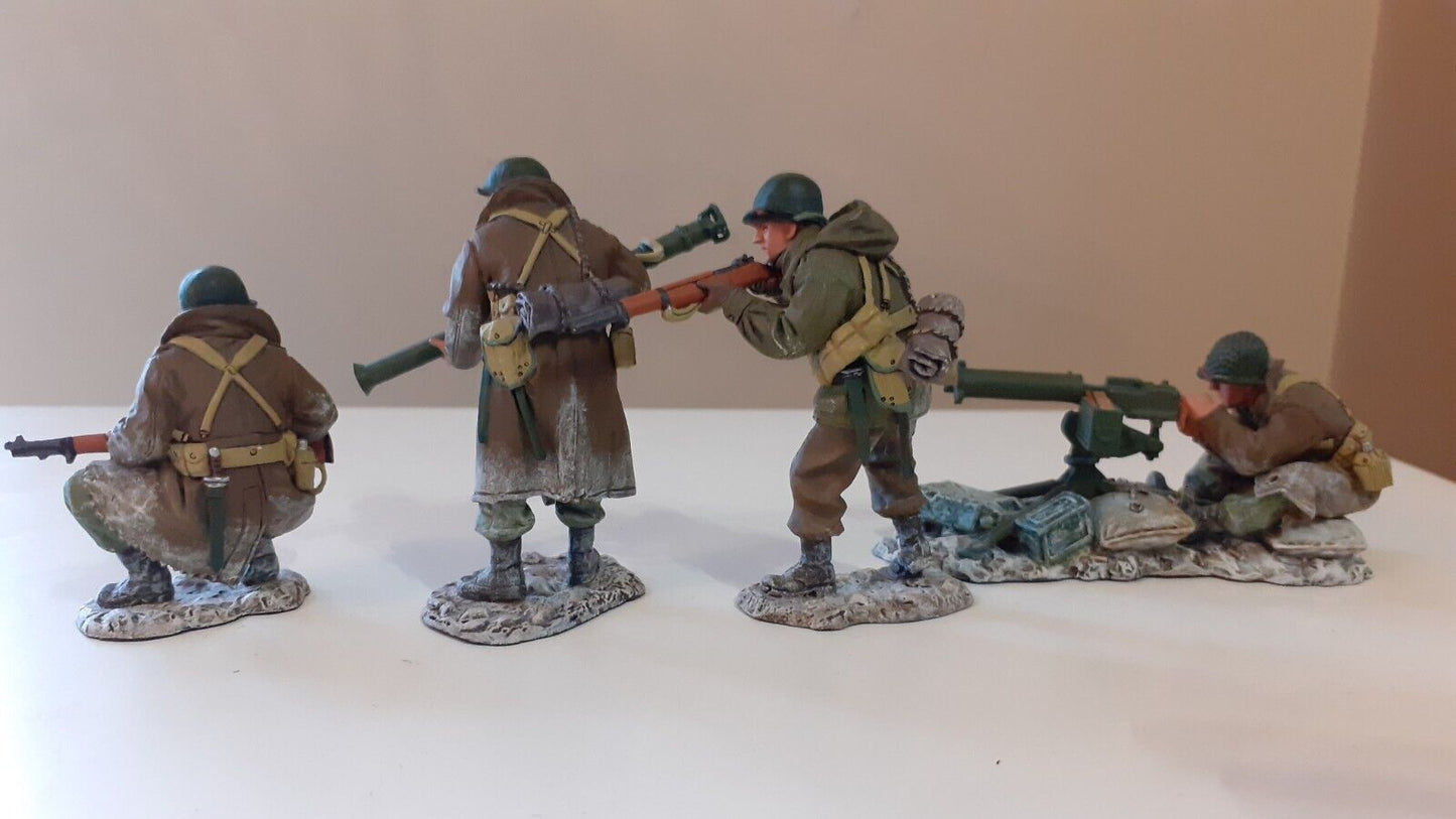 king and country bba002 ww2 us infantry bastogne bulge 1:30 metal boxed 2004
