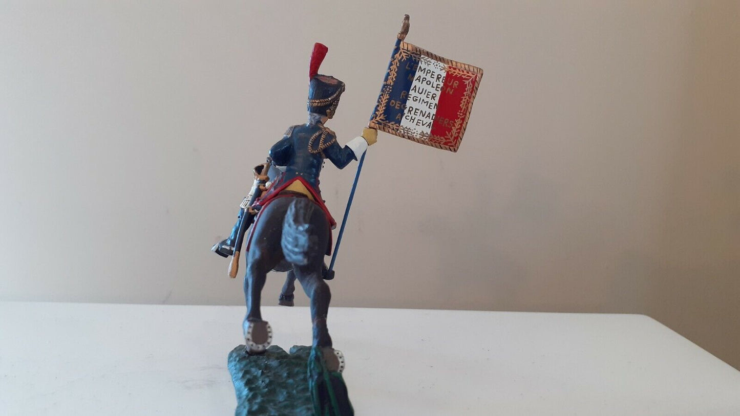 Frontline waterloo Napoleonic french horse grenadiers flag fhg7 boxed 1:32
