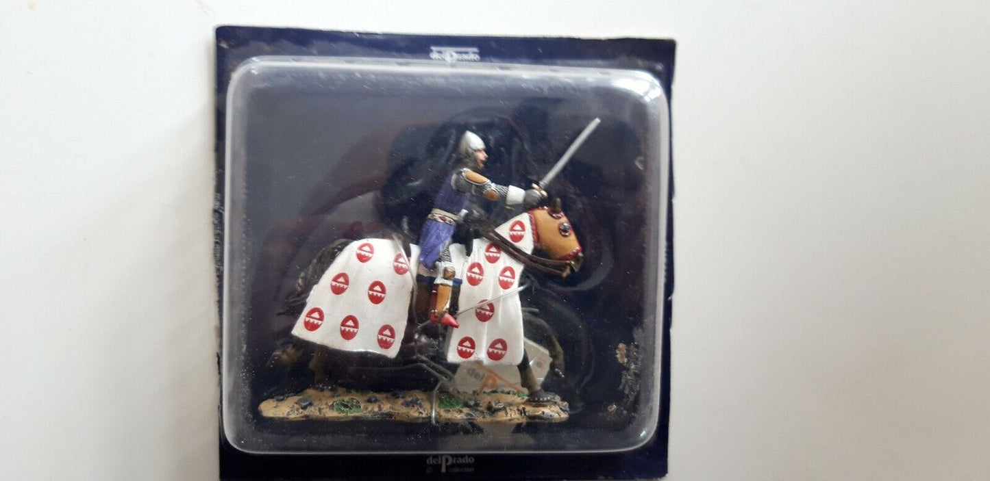 Del prado medieval warriirs 91 88 Sicilian norman knight 1:30 mib bdpmw