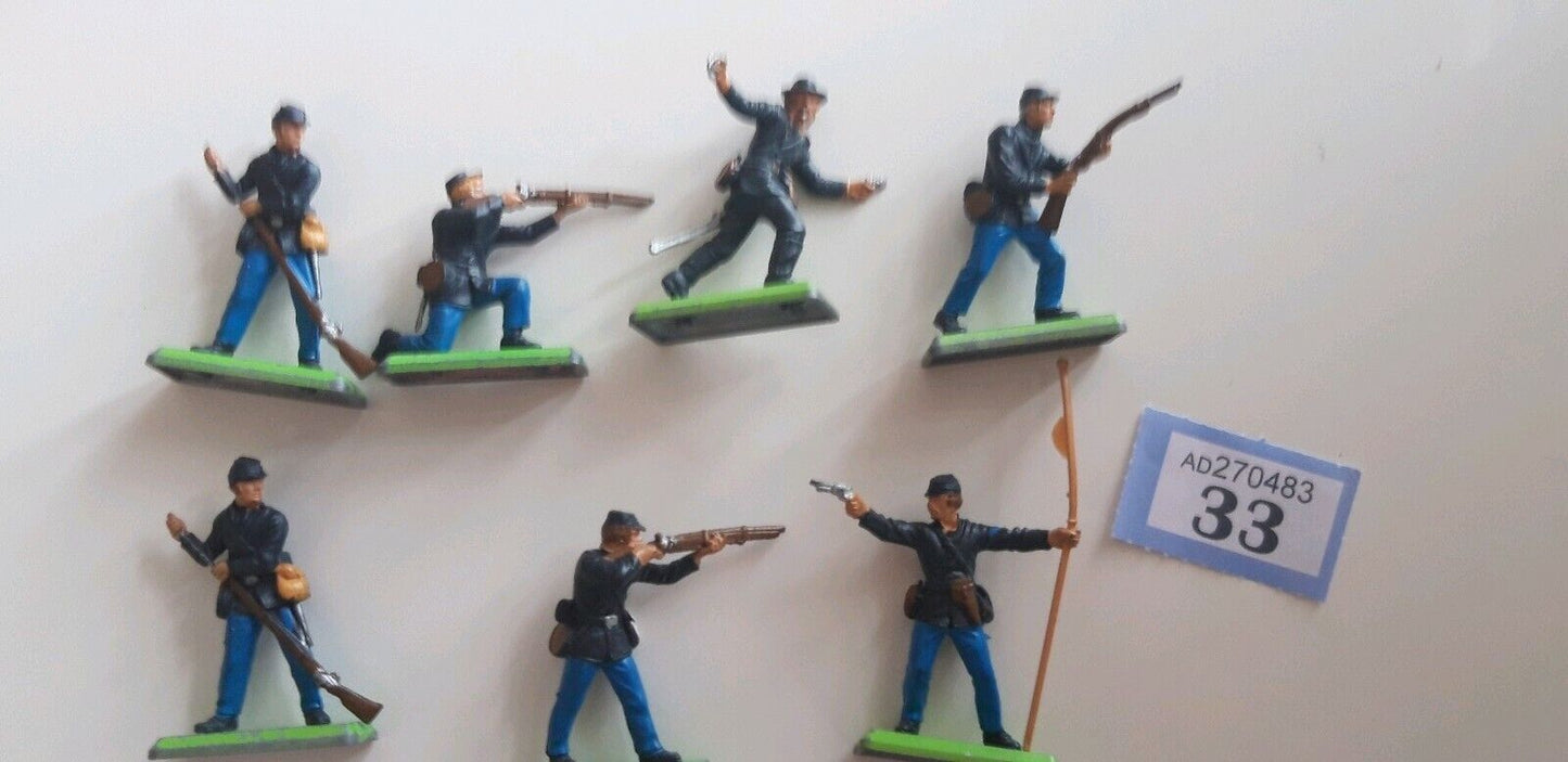 Britains deetail acw wild west union 1970s 1:32 b3