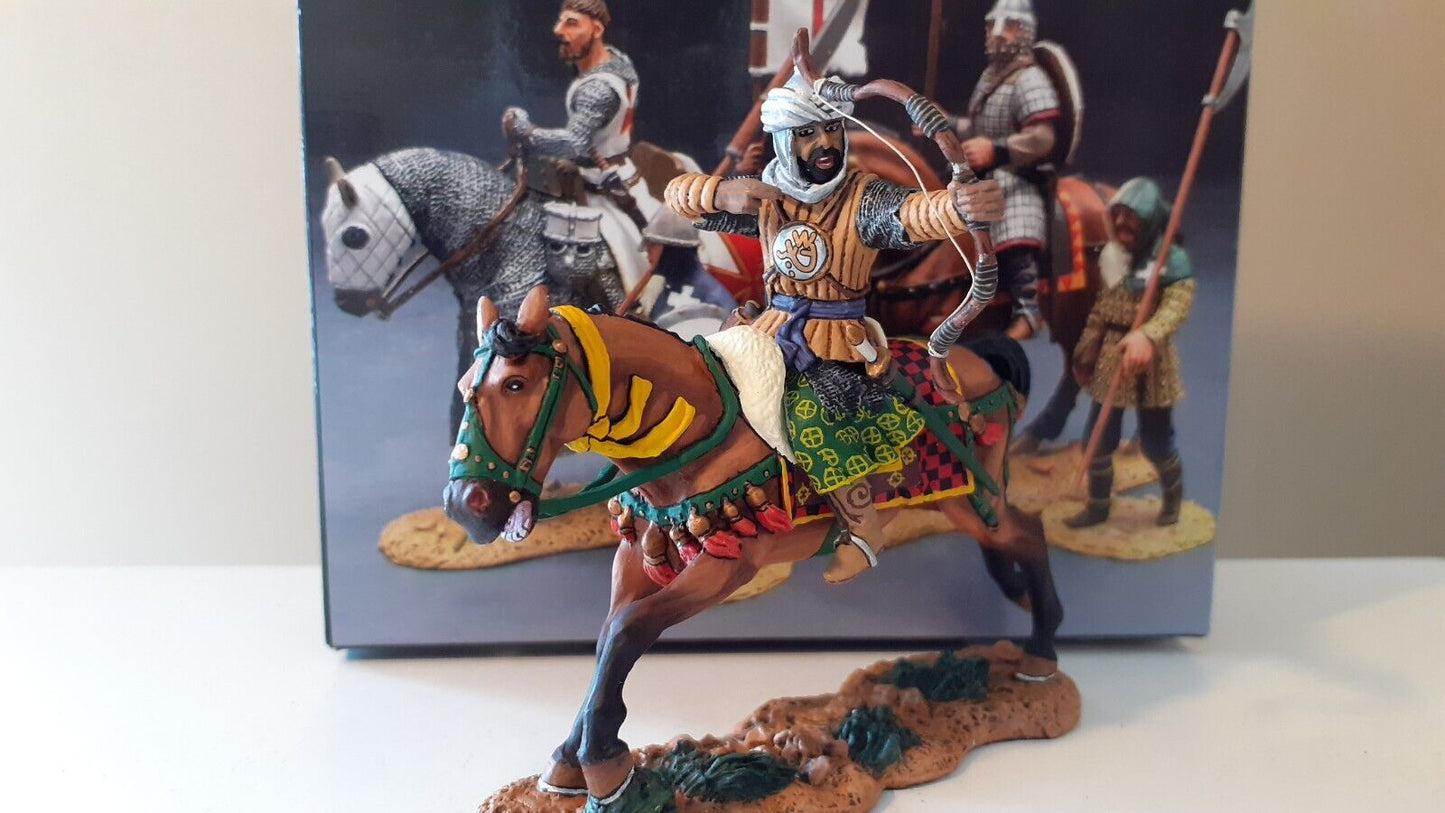 king and country mk059 mk59 archer mounted saracen knight 1:30 2008 boxed