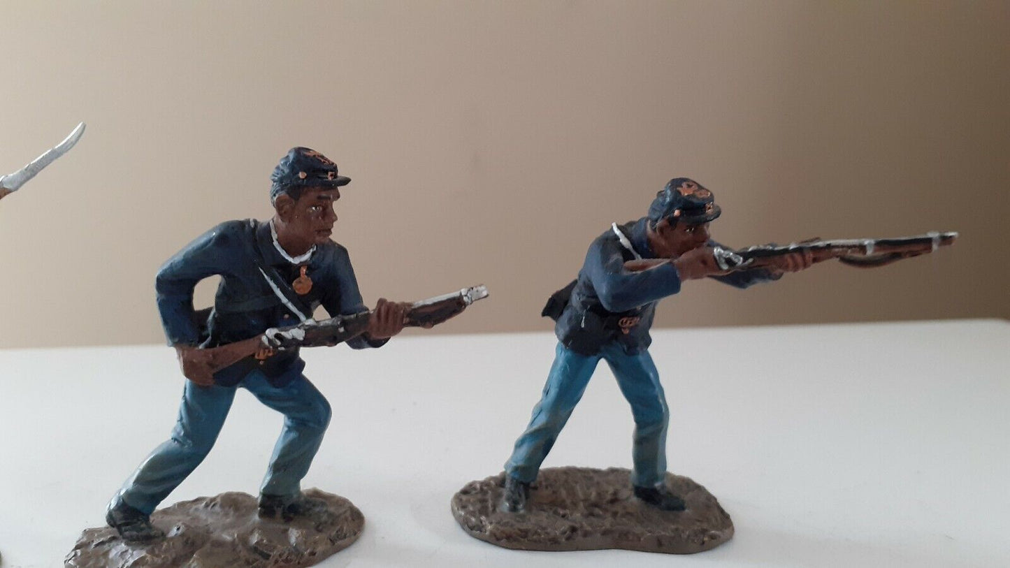 Britains 17375 acw union 54th Massachusetts infantry boxed 1:32