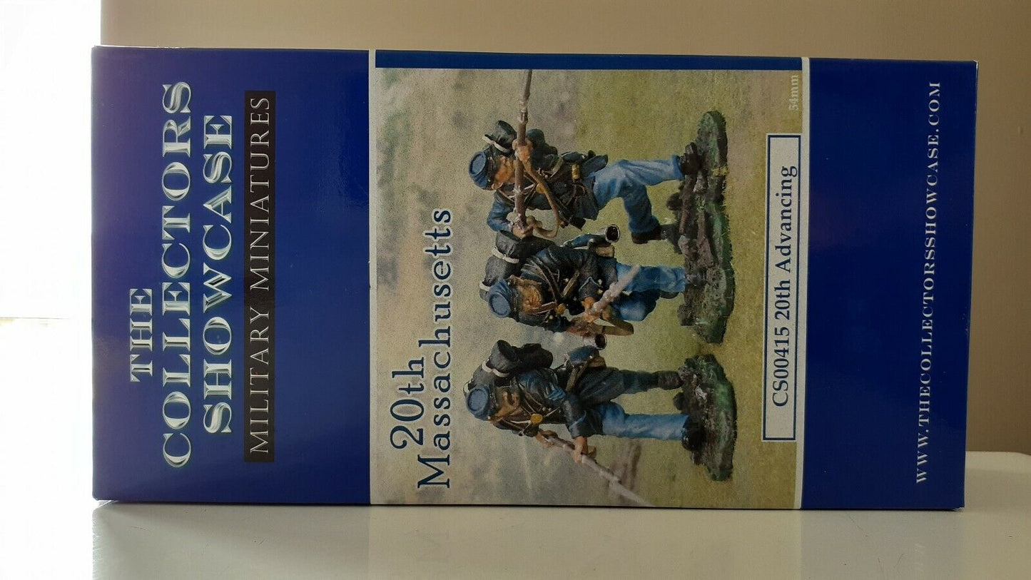 Collectors showcase cs00415 acw union infantry 20th Massachusetts