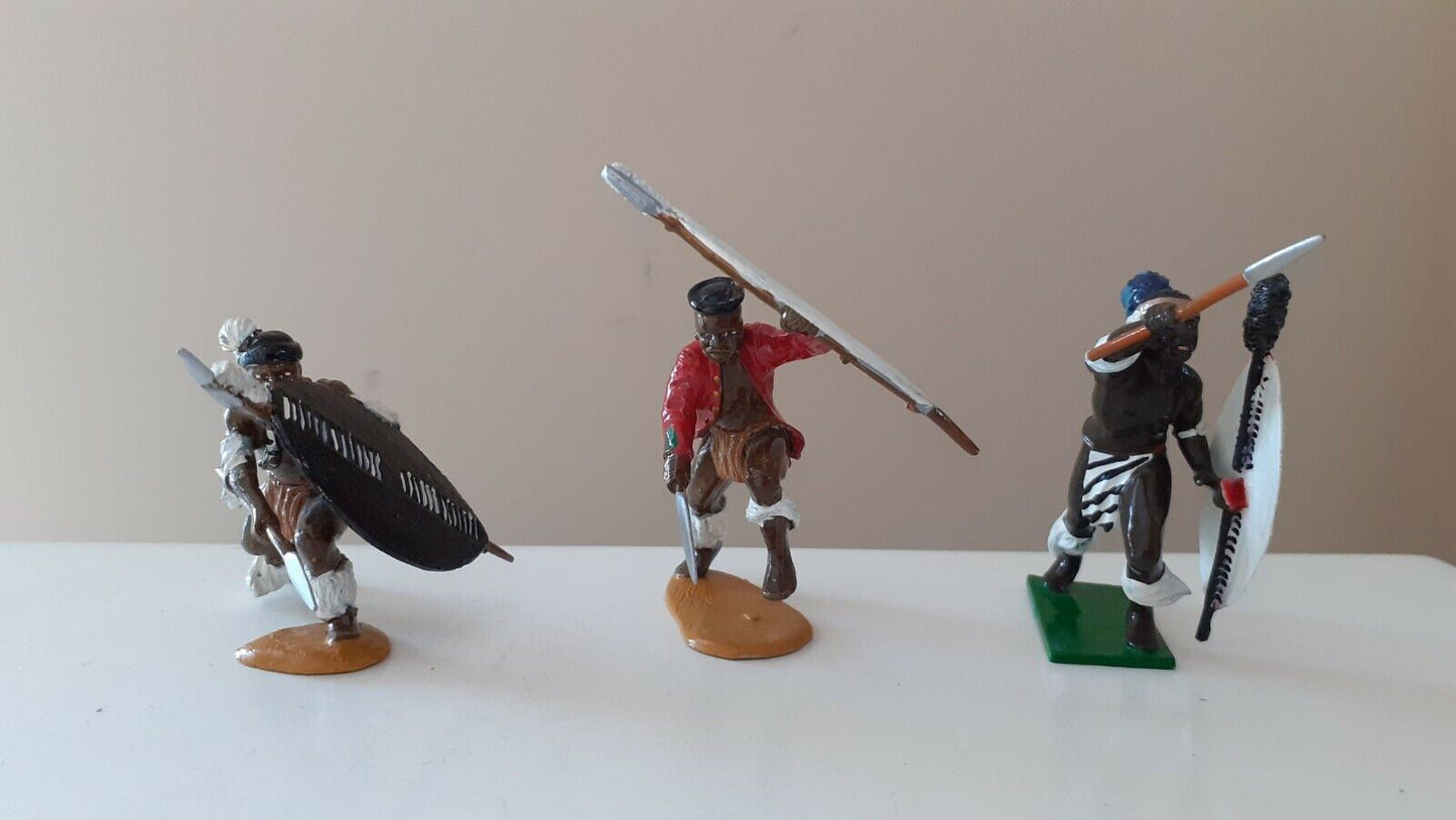 Trophy miniatures Zulu wars rorkes drift assegai 1:32 metal