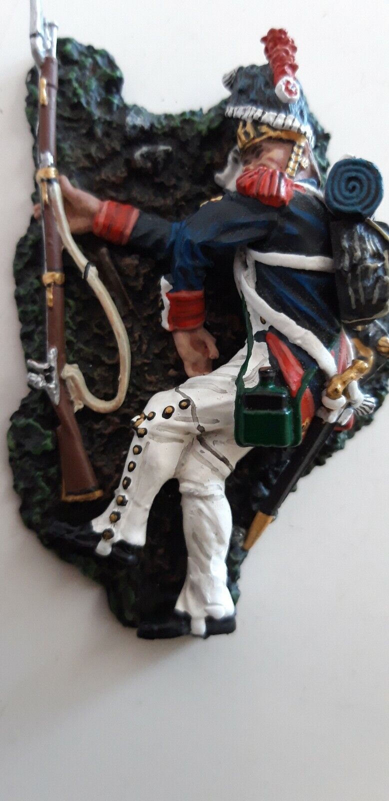 Collectors showcase waterloo Napoleonic french infantry cs00485