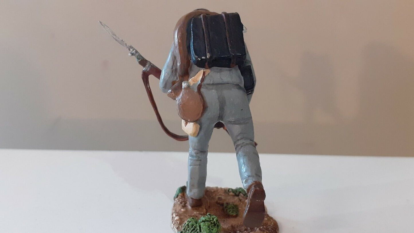 Conte Britains acw confederate artillery gunner alamo 17239 1:32 metal no box w5