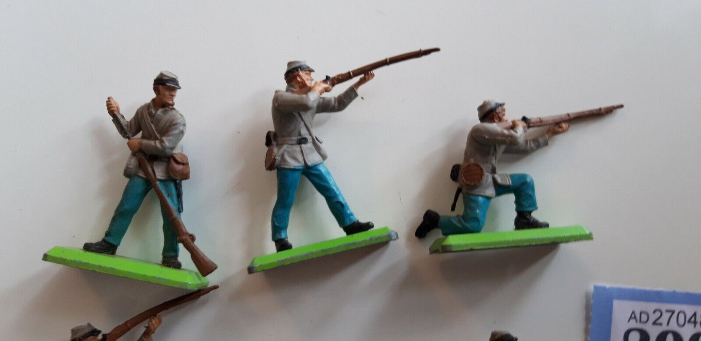 Britains deetail acw union confederate 1970s 1:32 b2