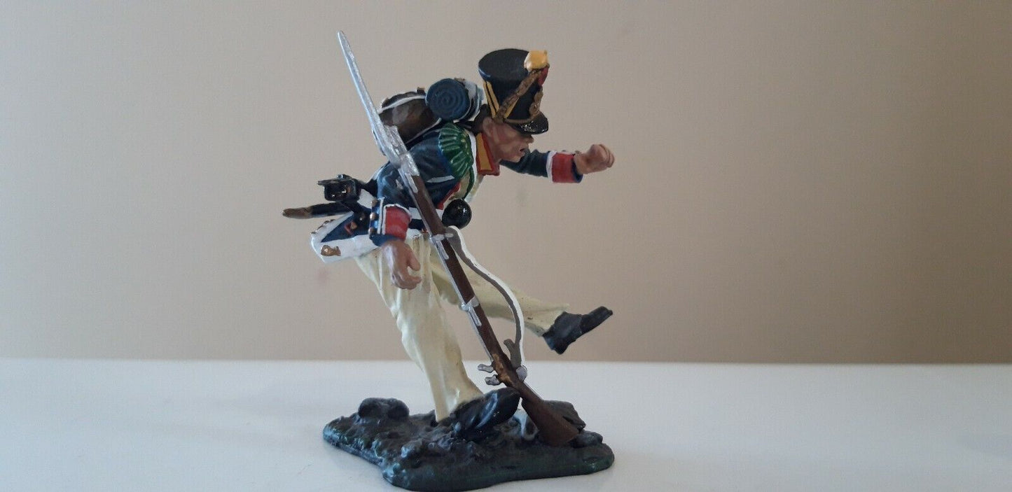 Collectors showcase french guards Waterloo hougoumont Napoleonic cs00373
