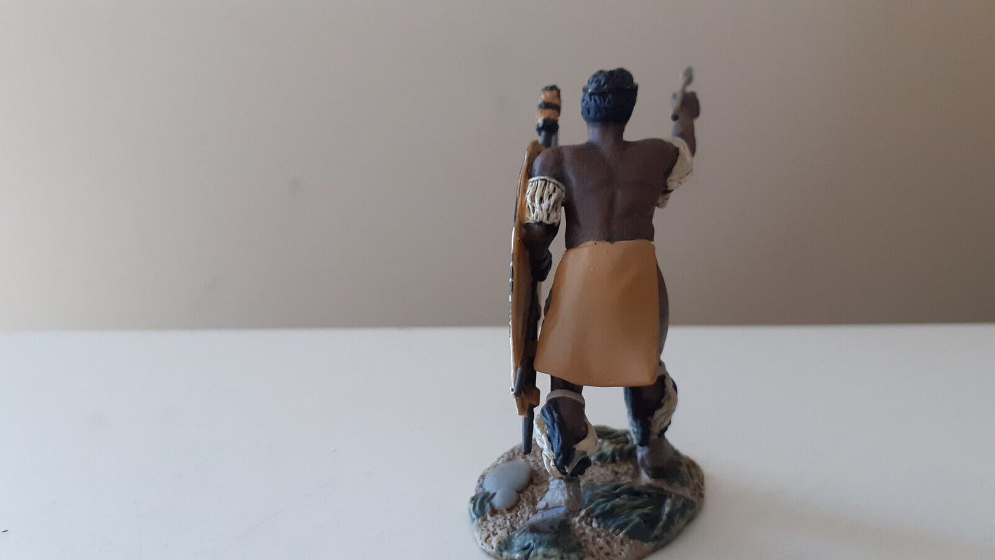 Britains 20140 Zulu wars throwing spear 2013 1:32 metal boxed b7