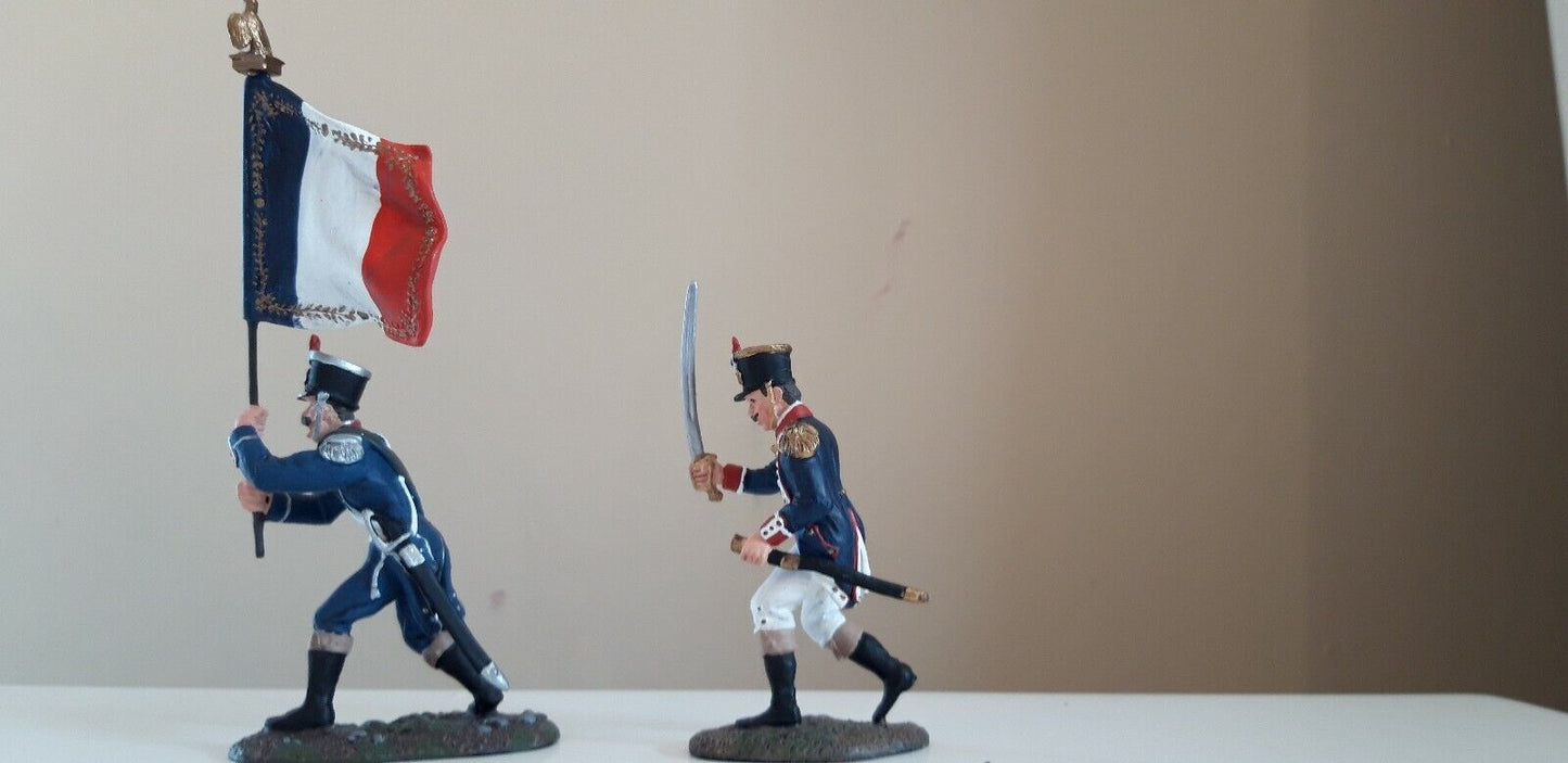 Britains 00151 french command hougoumont Napoleonic waterloo 1:32 metal
