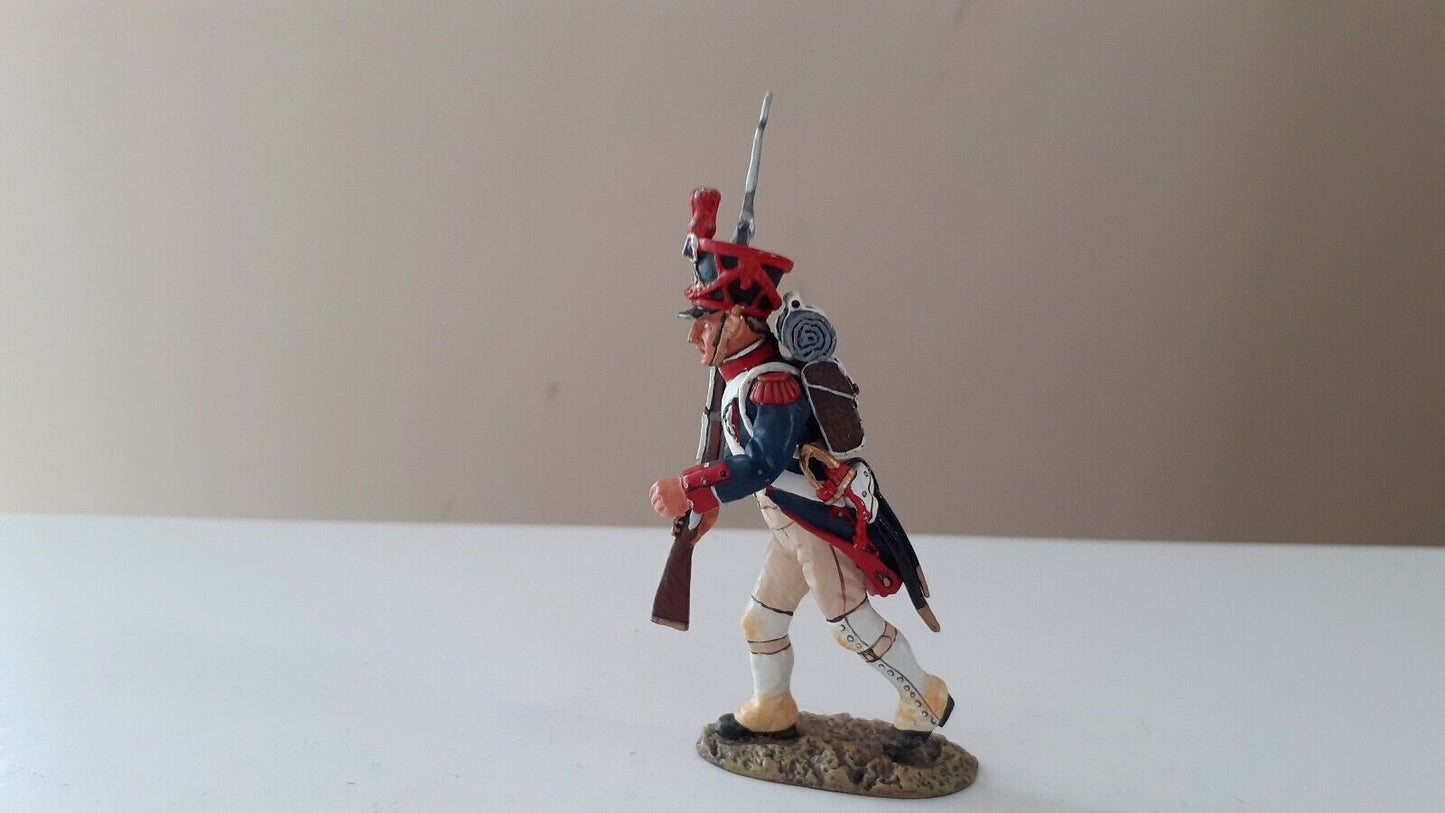 King and country Waterloo Napoleonic French guards infantry boxed 1:30 na14