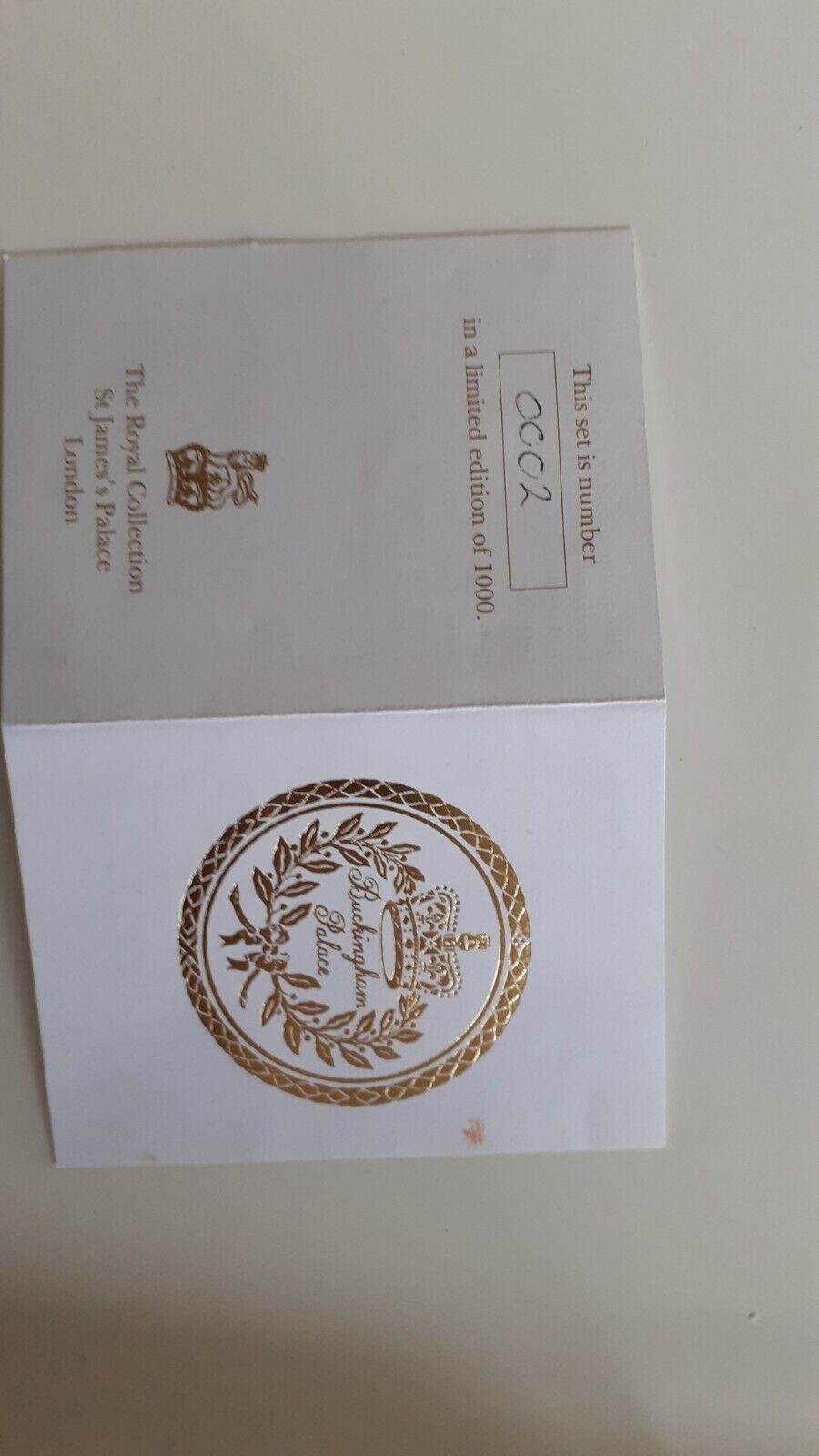 Britains limited edition grenadier guards Buckingham palace gift shop 2 of 1000