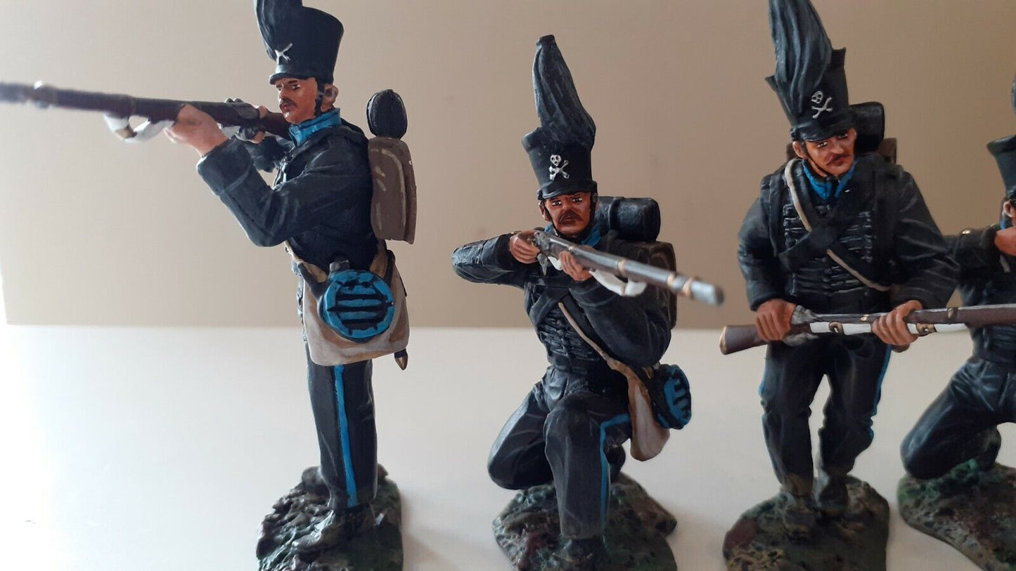 Patriot models Waterloo Napoleonic Brunswick leib box 1:30 6 figs