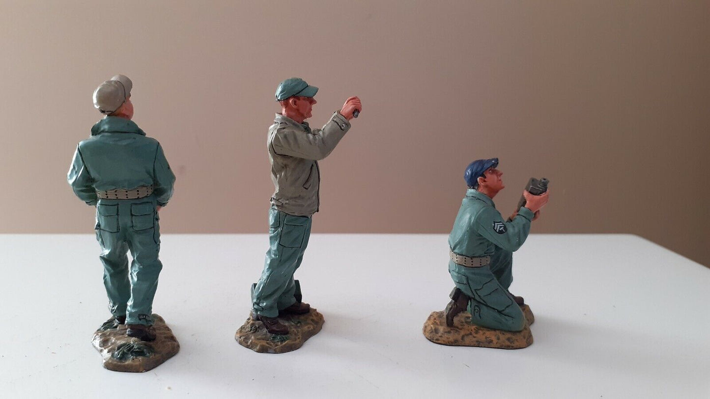 King and country ww2 usaaf fighter us air force mechanics boxed 1:30 af06