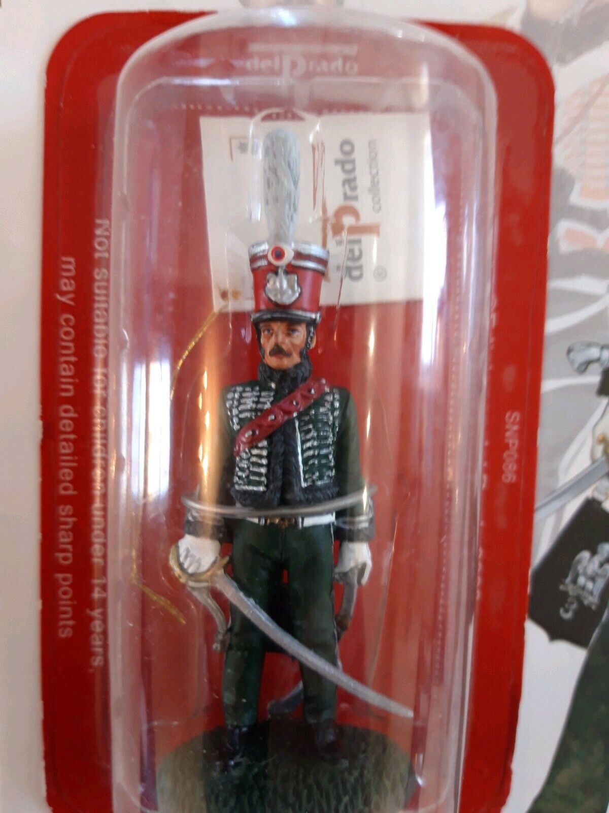 Del prado napoleon at war 80 waterloo 1:30 guard of honour mib book