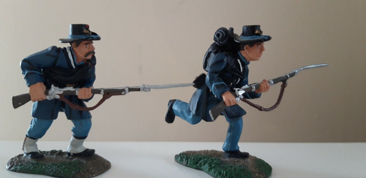 Britains 17101 acw union infantry iron brigade boxed