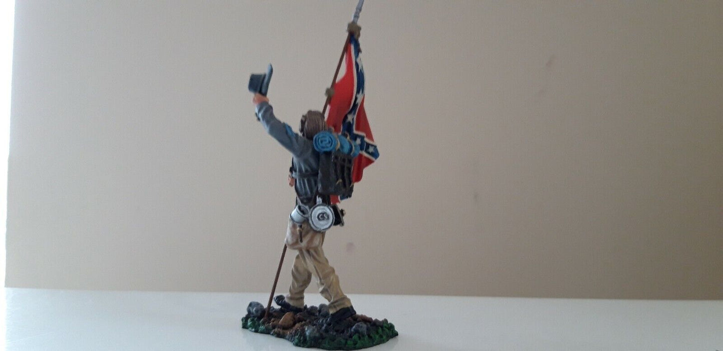 The collectors showcase acw cs00537 csa confederate command infantry 1:30metal
