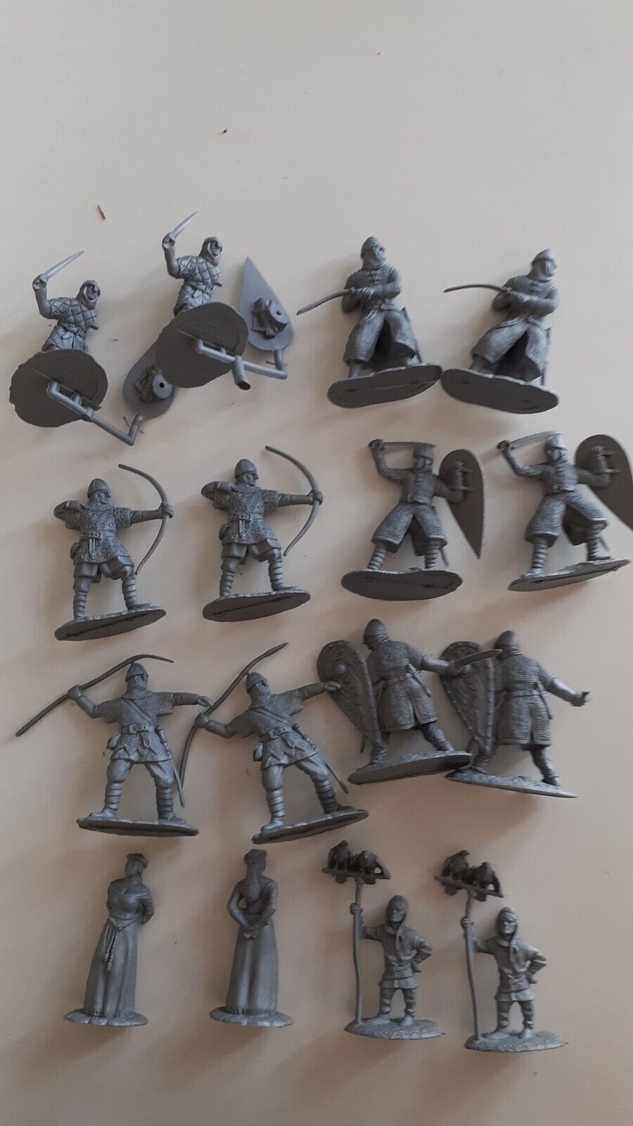 conte plastic normans boxed 16 full set wal006 1:32 2000