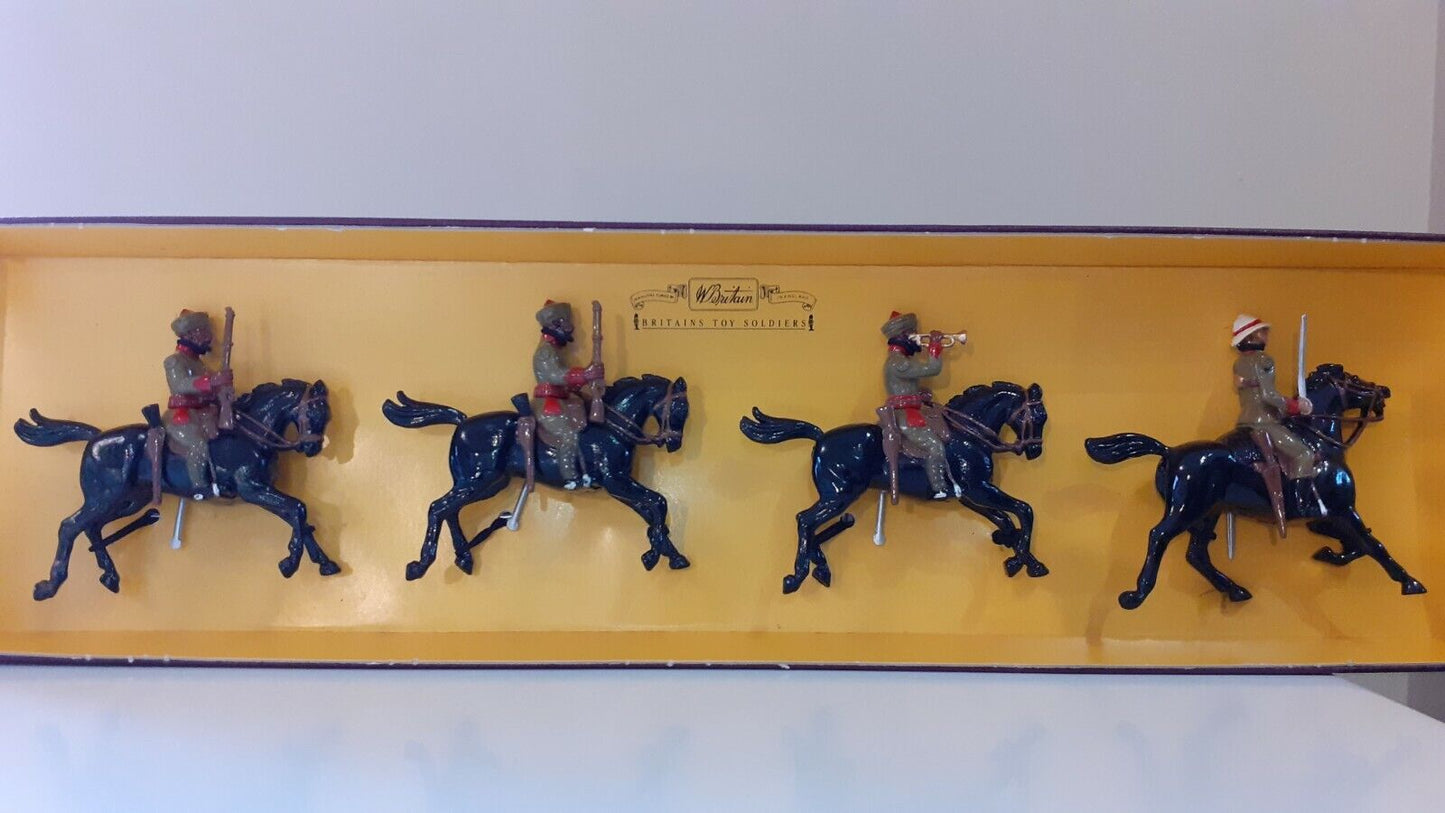 Britains Indian army queens own corps of guides cavalry box 1990s 1:32 8835