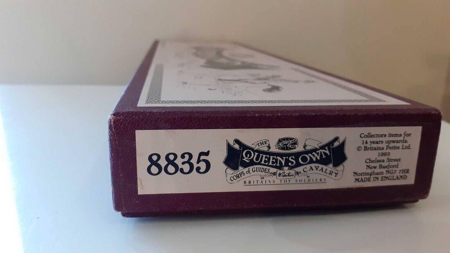 Britains Indian army queens own corps of guides cavalry box 1990s 1:32 8835