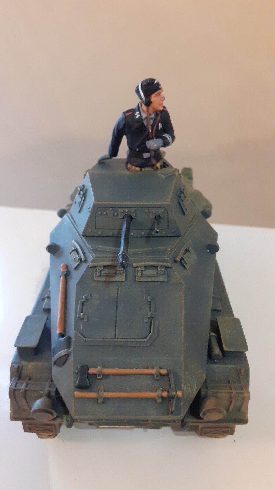 King and country Ww2 german sdkfz panzer armoured car tank 1:30 ws037 s3
