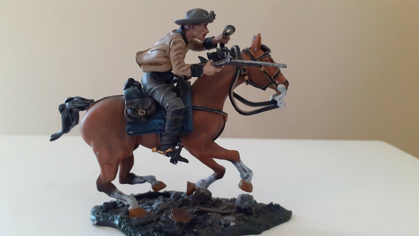 Collectors showcase acw confederate cavalry mosbys rangers boxed cs00387