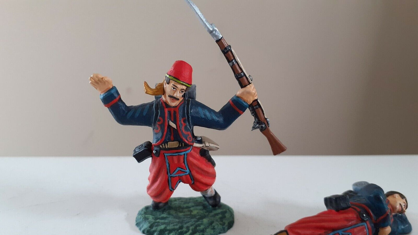 Frontline acw union zouaves infantry 1:32 metal nyz.4 5th ny casualties