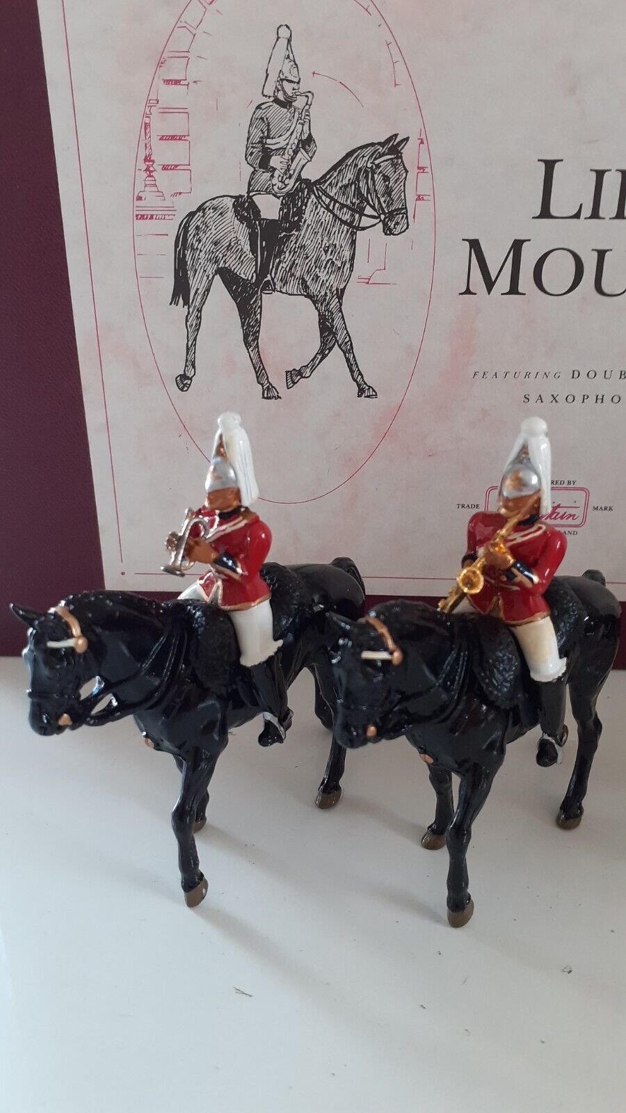 Britains limited edition life guards mounted band 1995 5295
