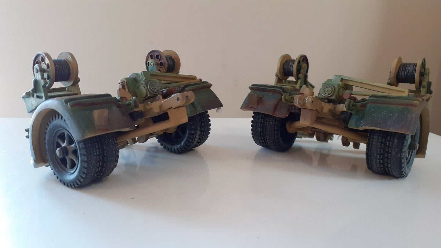 The collectors showcase ww2 German 88mm flak 37 carriages boxed cs00518 1:30