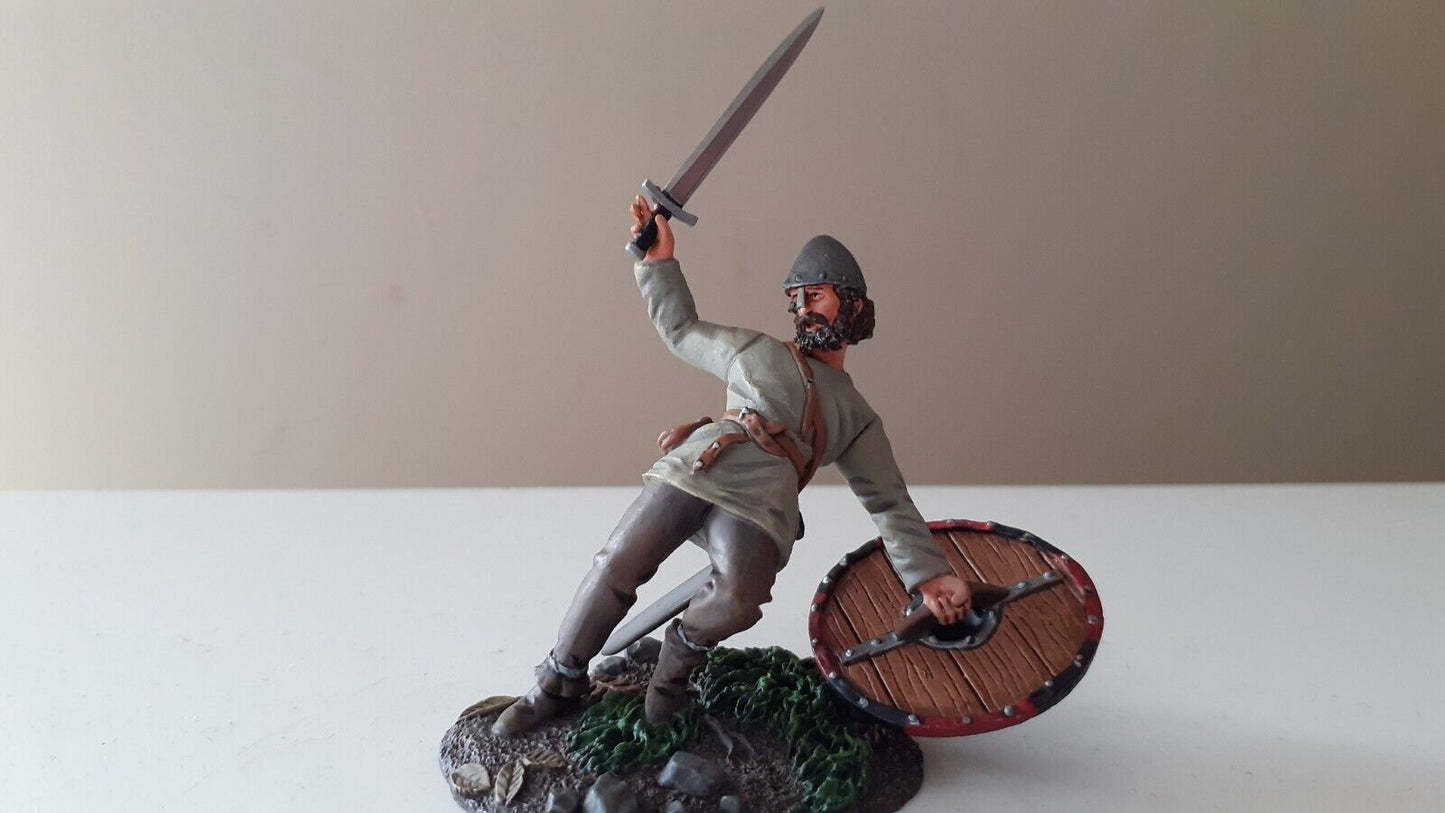 Britains metal saxon warrior sword 62118 leofric vikings 1:32 boxed b8