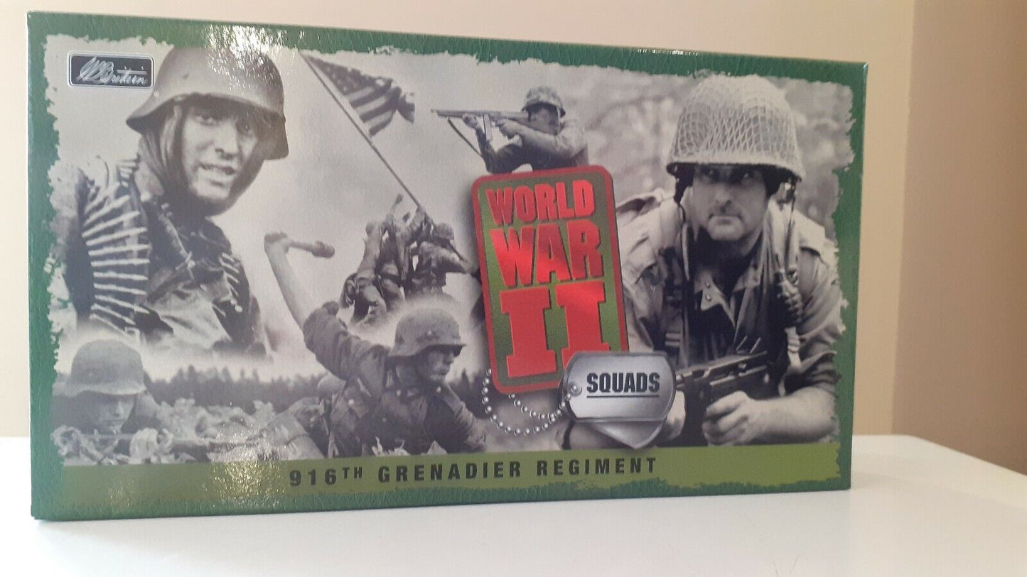 Britains 17248 ww2 d-day german infantry 916th boxed