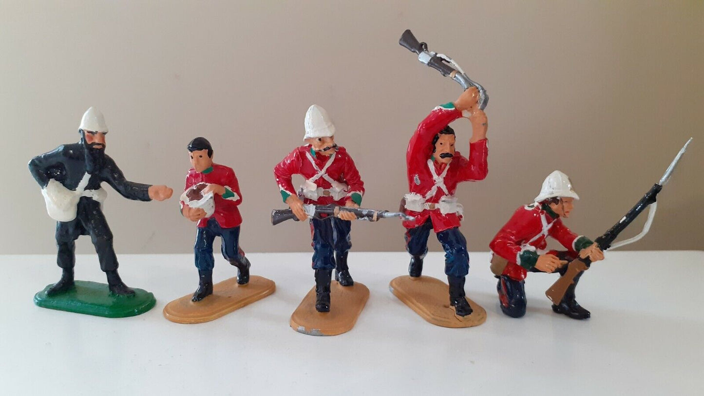 Hinchcliffe Zulu wars rorkes drift assegai 24th foot 1:32 metal