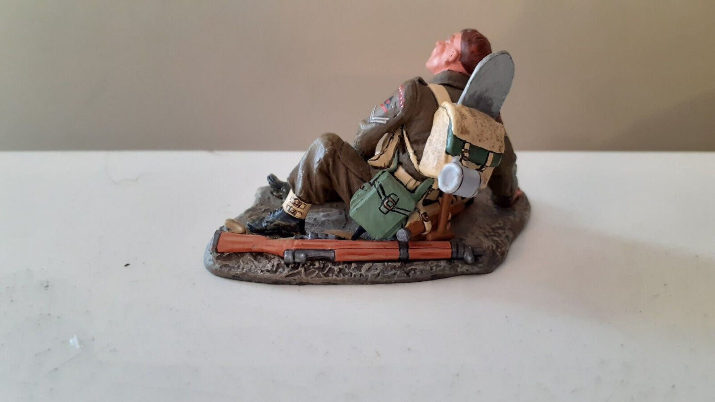 King and country ww2 d-day wounded british canadian 2009 no box dd356 w12