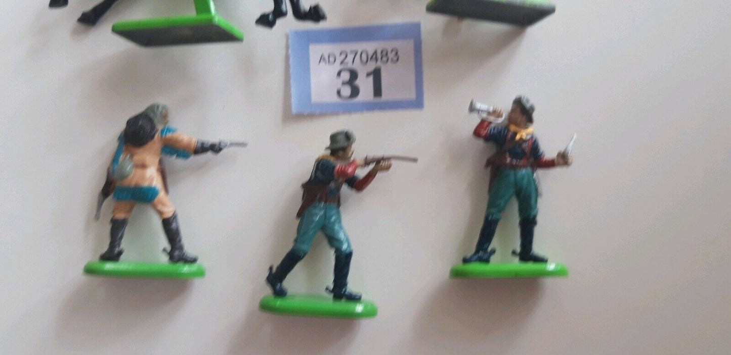 Britains deetail acw wild west 7th cavalry 1:32 b3