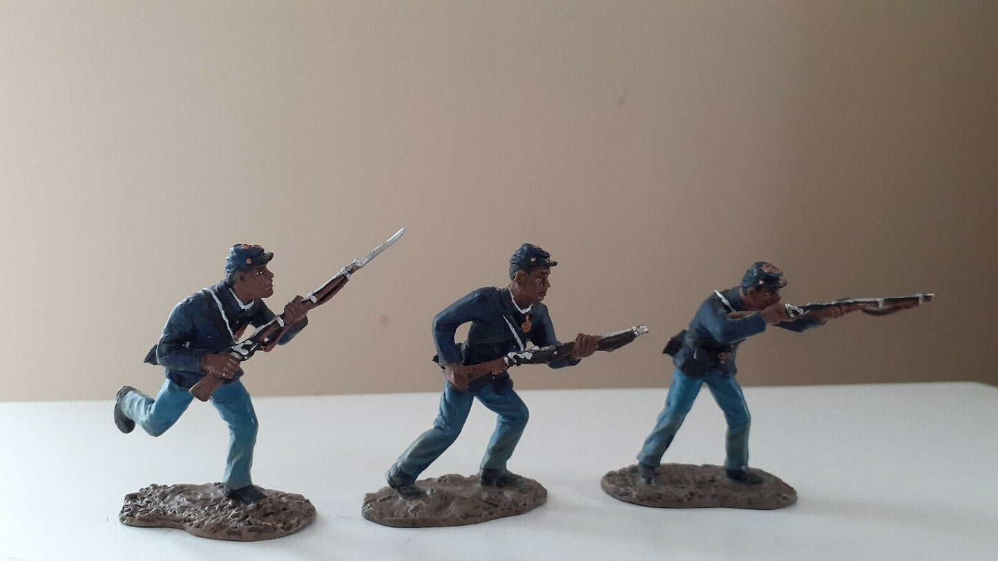 Britains 17375 acw union 54th Massachusetts infantry boxed 1:32