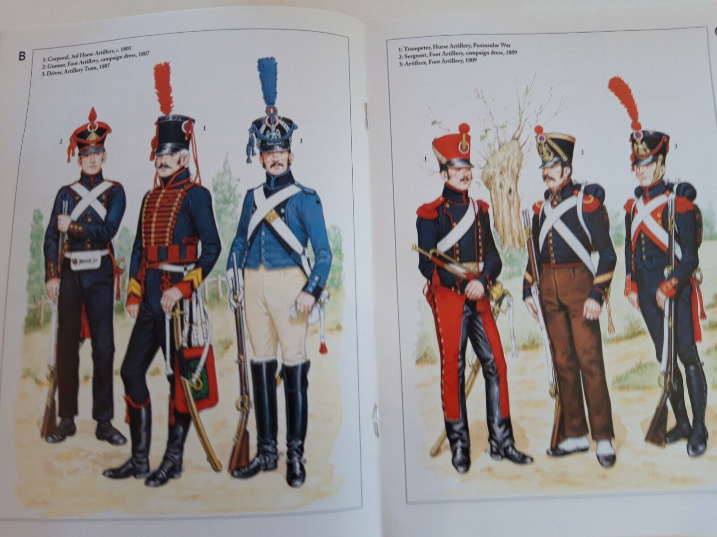 Del prado napoleon at war 51 waterloo 1:30 artillery driver french mib book