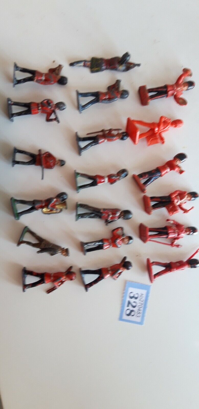 J hill lonestar metal plastic guards band 1970s 1:32 b3