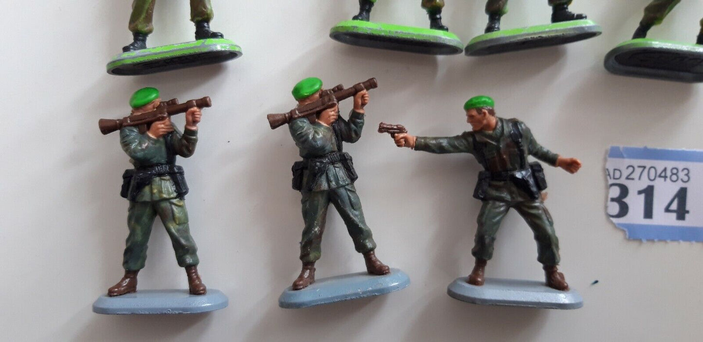 Britains deetail ww2 british infantry paras marines 1970s 1:32 b3