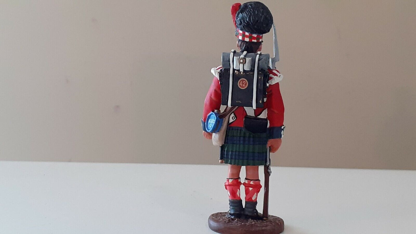 King and country Waterloo black watch 42nd Highland boxed 1:30 na36 bb6